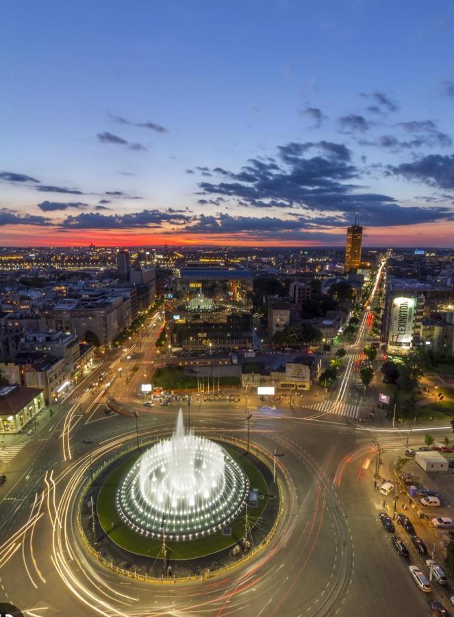 Slavija Mcd Apartment Belgrad Exteriör bild